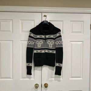 Cozy charcoal and Gray Women's Tna WOOL Sweater